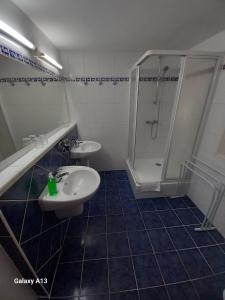 Koupelna v ubytování HOTEL RAJSKY