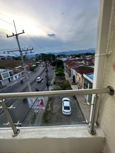 Balkón nebo terasa v ubytování CTR