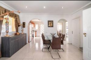 Χώρος καθιστικού στο Stunning villa private heated pool & Spa Ciudad Quesada +34 φωτογραφίες