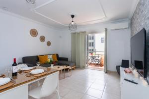 TV a/nebo společenská místnost v ubytování Casa Fayna