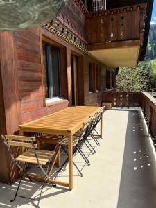 Μπαλκόνι ή βεράντα στο Chalet Diablerets