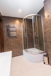 Apartamenty Dawna Wisłaにあるバスルーム