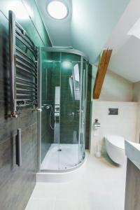 Koupelna v ubytování Apartamenty Dawna Wisła + 36 fotografií