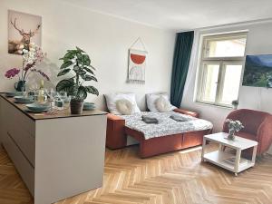 Χώρος καθιστικού στο NewAPT next to Wenceslas Square