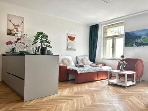 Χώρος καθιστικού στο NewAPT next to Wenceslas Square