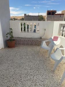 Balkon oz. terasa v nastanitvi Studio CoCoti