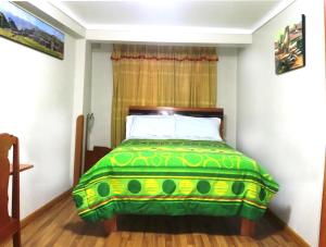 Katil atau katil-katil dalam bilik di Hostal Lucerito
