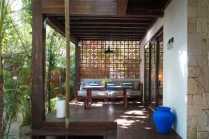 Balkón nebo terasa v ubytování Lula Tulum, a Small Luxury Hotel