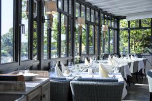 Restaurace v ubytování Elbterrasse Wachwitz