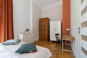 Posteľ alebo postele v izbe v ubytovaní Vintage Apartment Gertrudy street