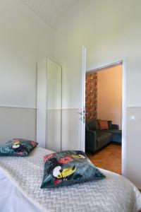 Posteľ alebo postele v izbe v ubytovaní Vintage Apartment Gertrudy street