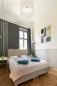 Posteľ alebo postele v izbe v ubytovaní Vintage Apartment Gertrudy street