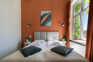 Posteľ alebo postele v izbe v ubytovaní Vintage Apartment Gertrudy street