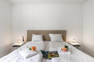 Postel nebo postele na pokoji v ubytování Residenza La Serenata