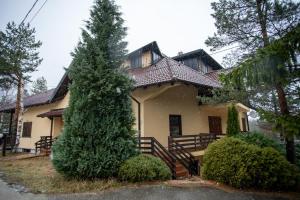 Budynek, w którym mieści się apartament