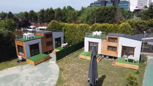 an aerial view of a tiny house at TALEN OTEL in Istanbul