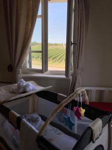 Postel nebo postele na pokoji v ubytování ROSETO HOLIDAYS AZZURRO