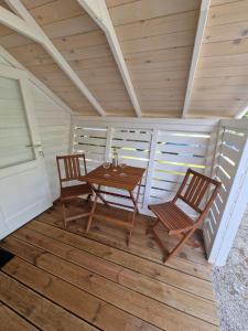 Balkón nebo terasa v ubytování Fkk Adriatika in FKK Solaris Naturist Resort