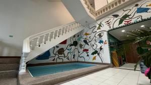 Kolam renang di atau dekat dengan Sunset Tower Homestay