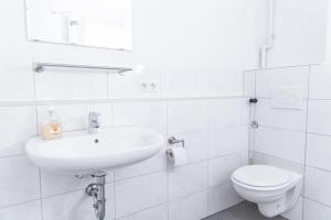 Ένα μπάνιο στο Stubefrei Appartement 801