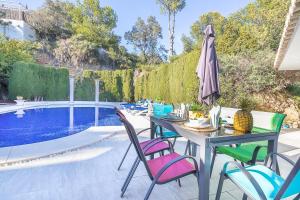 Bazén v ubytovaní Pool Villa Rancho Domingo family friendly - Happy Rentals alebo v jeho blízkosti