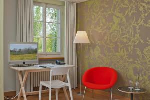 TV o dispositivi per l'intrattenimento presso Boutique-Hotel Auberge Langenthal