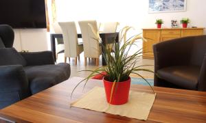 Istumisnurk majutusasutuses Appartements am Kirchplatz