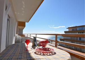A balcony or terrace at RNET - RHC 3603 Roses Holiday Center