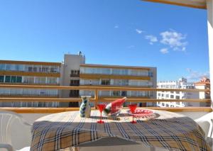 A balcony or terrace at RNET - RHC 3603 Roses Holiday Center