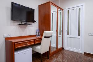 TV a/nebo společenská místnost v ubytování Mia Casa Hotel Yerevan