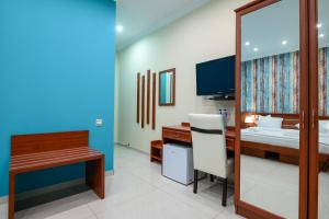Postel nebo postele na pokoji v ubytování Mia Casa Hotel Yerevan