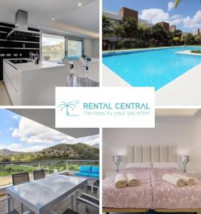 The swimming pool at or close to Luxury Flat -Sea, Golf and Mountain Views