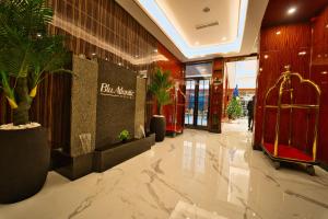 The lobby or reception area at Blu Atlantic Hotel