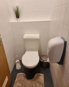 Koupelna v ubytování Jugendhotel Eissee
