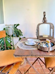 Posezení v ubytování Suite con giardino Ravenna