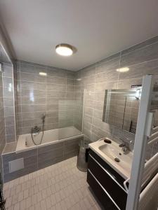 Kúpeľňa v ubytovaní Appartement le Cannet