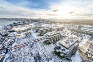 Lovely Noblessner Studio, Free Underground Parking! v zimě