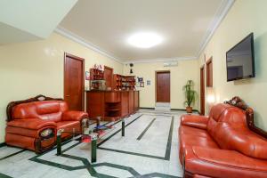 TV a/nebo společenská místnost v ubytování Mia Casa Hotel Yerevan