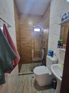 Koupelna v ubytování MAG house