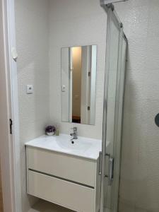 Kúpeľňa v ubytovaní Apartamento acolhedor em Aveiro