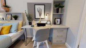 Zona d'estar a Student Only Private Ensuite Room at Will Wyatt Court
