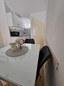 Kuchyň nebo kuchyňský kout v ubytování Studio apartman Zana