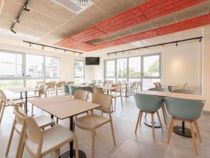 Reštaurácia alebo iné gastronomické zariadenie v ubytovaní Ibis Budget Mont De Marsan