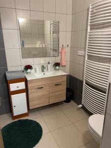 Koupelna v ubytování Apartmany Star