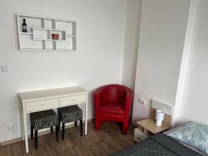 Postel nebo postele na pokoji v ubytování Apartmany Star