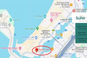 Kuvagallerian kuva majoituspaikasta Your gateway in Sparkle Tower JBR by Suiteable, joka sijaitsee Dubaissa