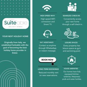Kuvagallerian kuva majoituspaikasta Your gateway in Sparkle Tower JBR by Suiteable, joka sijaitsee Dubaissa