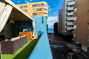Ein Balkon oder eine Terrasse in der Unterkunft Africa Master Suite