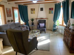 Część wypoczynkowa w obiekcie Villa Alexandra Calpe