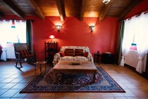 Postel nebo postele na pokoji v ubytování Hospedium Hotel La Parada del Compte